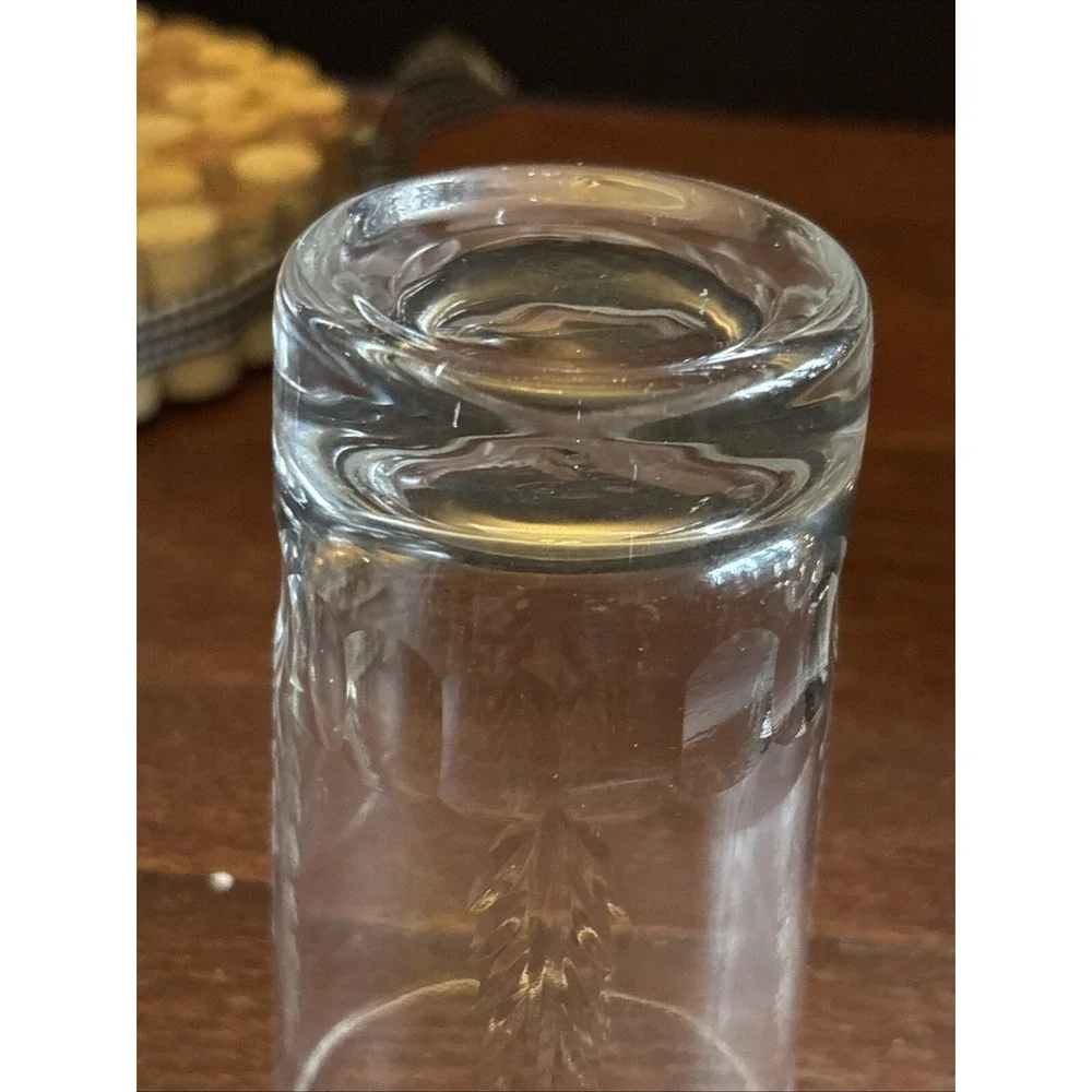 Glastonbury Lotus Pinetree 10oz‎ Flat Bottom Set Of 3 Tumblers